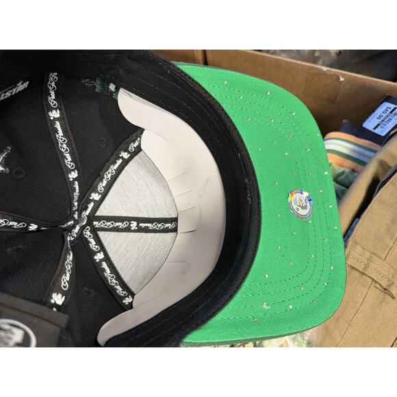 HELLSTAR Sharkteeth Green/ Black Snapback/Brand New/100%Authentic - Picture 4 of 6